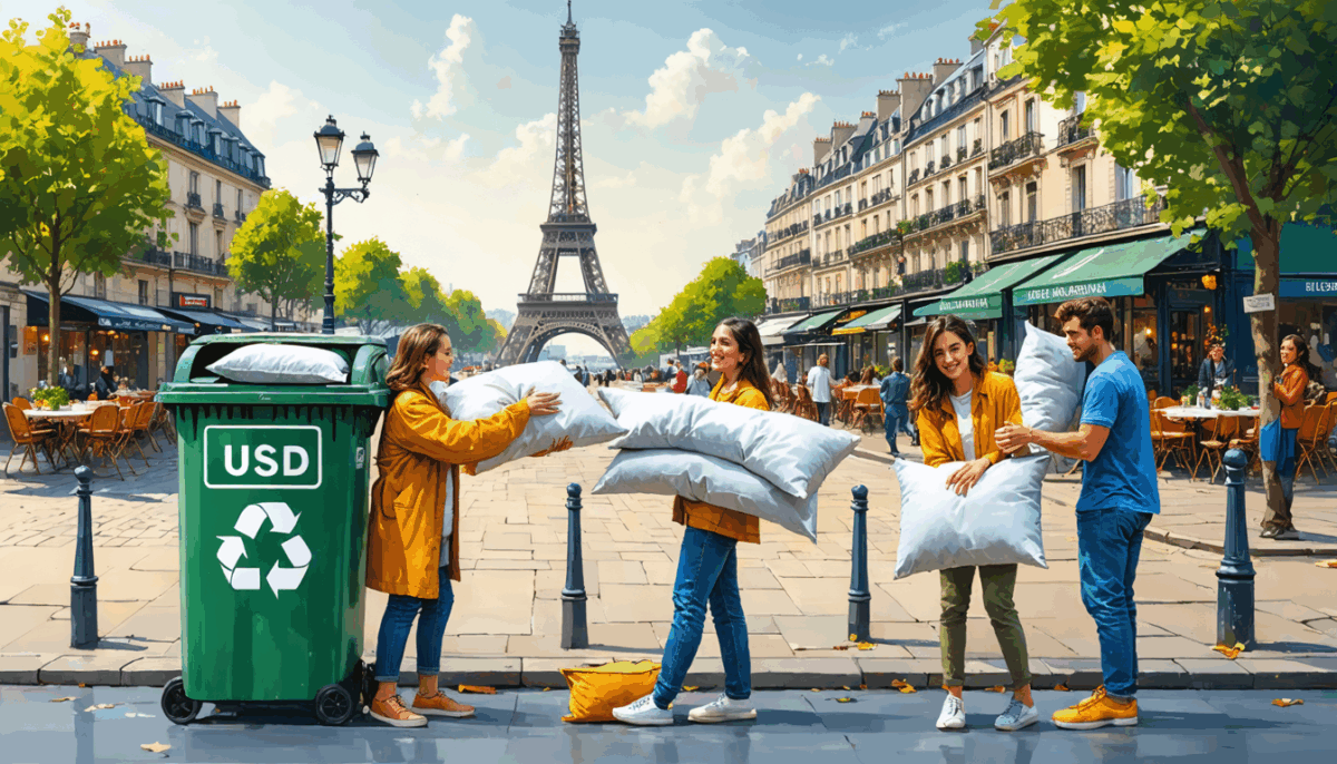 découvrez les solutions écologiques et pratiques pour vous débarrasser de votre oreiller usagé à paris : recyclage, points de collecte, dons et conseils pour un geste responsable.