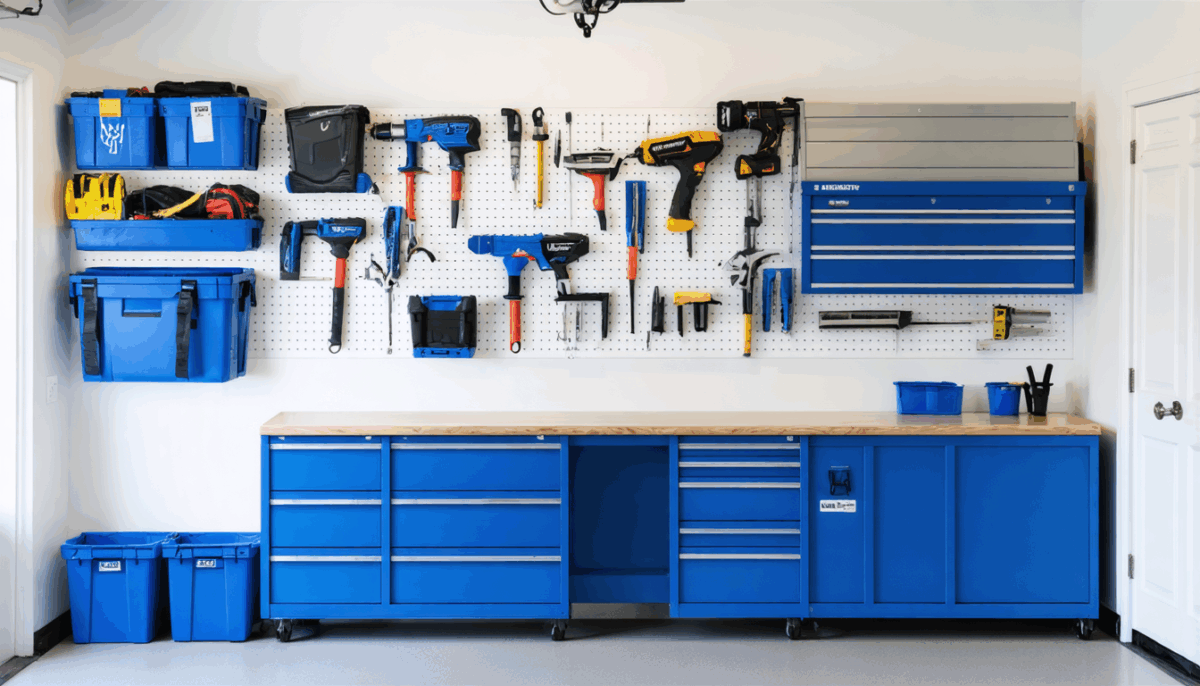 découvrez cinq astuces de rangement mural efficaces pour organiser votre garage et gagner de la place facilement. transformez votre espace en un lieu fonctionnel et ordonné grâce à nos conseils pratiques.