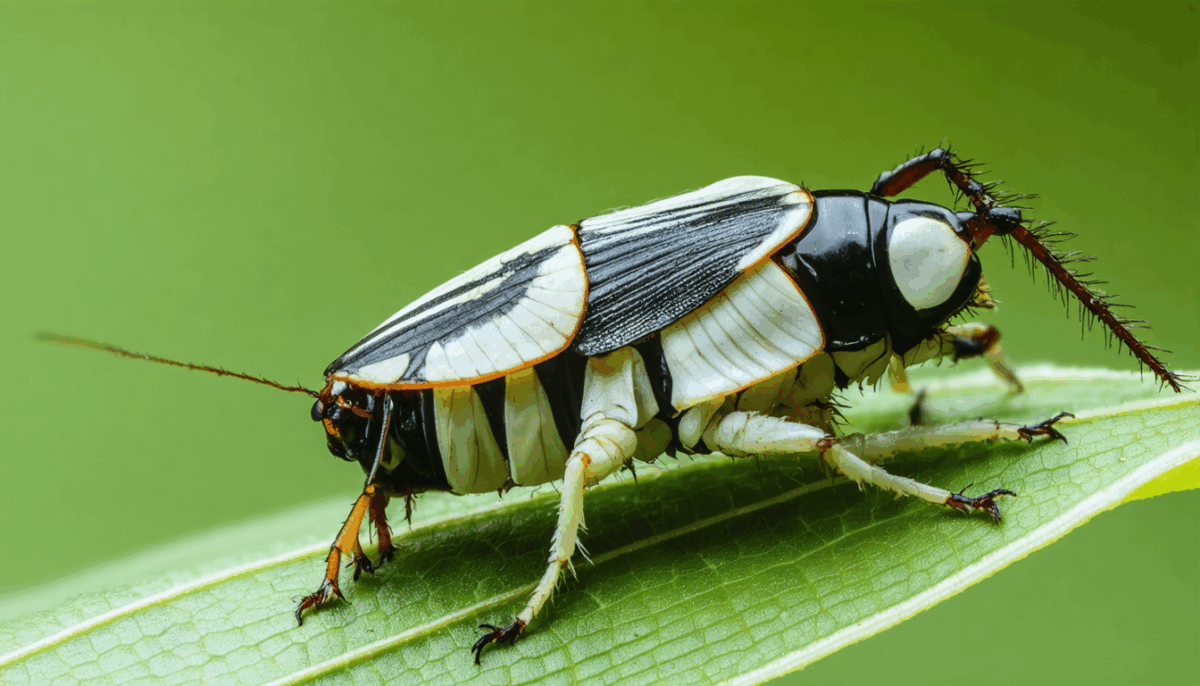 découvrez l'origine fascinante des cafards noir et blanc présents dans votre jardin, leurs habitudes de vie et comment ils s'adaptent à leur environnement extérieur.