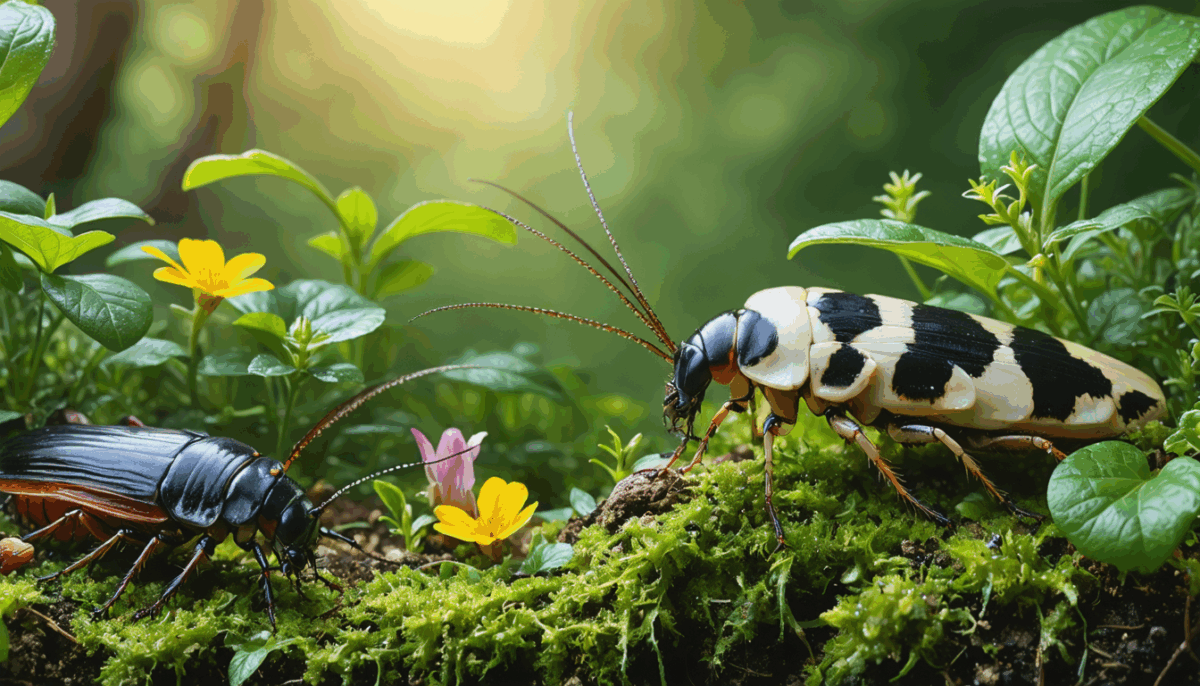 explorez les origines fascinantes des cafards noir et blanc que l’on trouve dans les jardins. découvrez leurs caractéristiques, leur habitat naturel et leur rôle écologique.