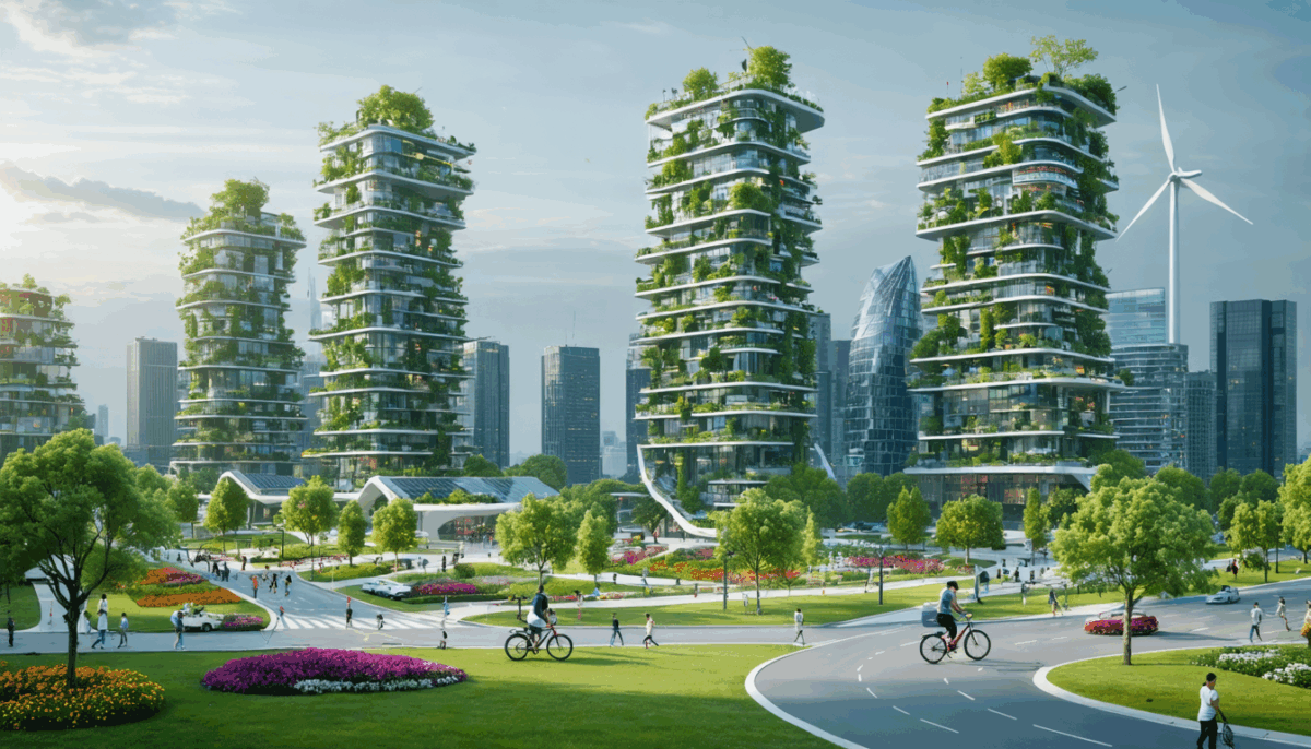 découvrez comment les villes de demain peuvent allier innovation, durabilité et respect de l'environnement pour offrir un cadre de vie sain, éco-responsable et tourné vers l'avenir.