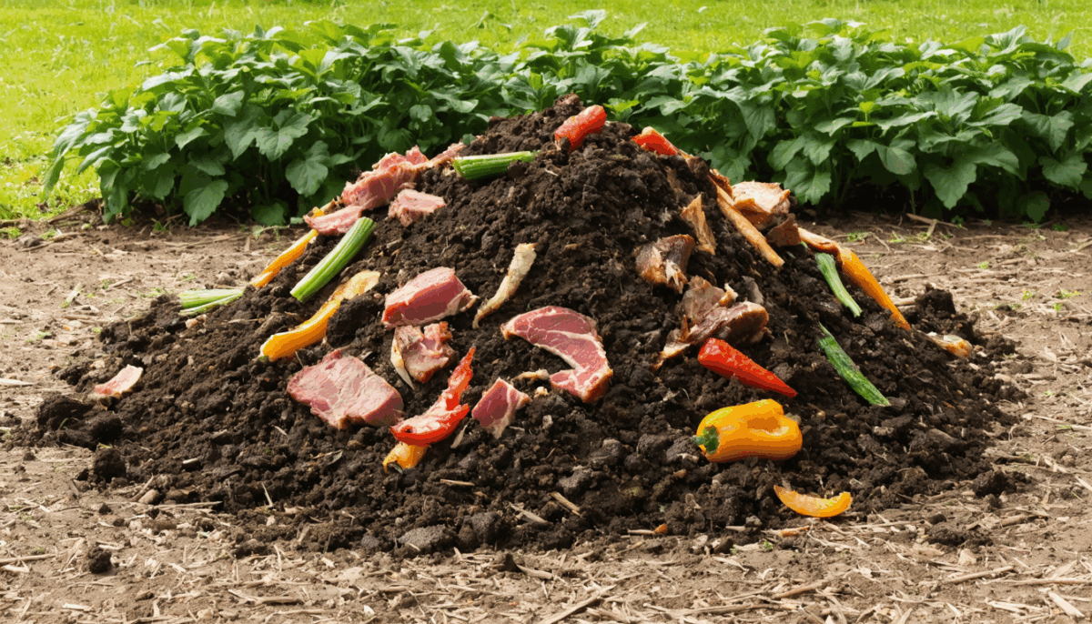 découvrez si la viande peut être compostée, les risques associés, et les bonnes pratiques à adopter pour un compostage efficace et sans danger.