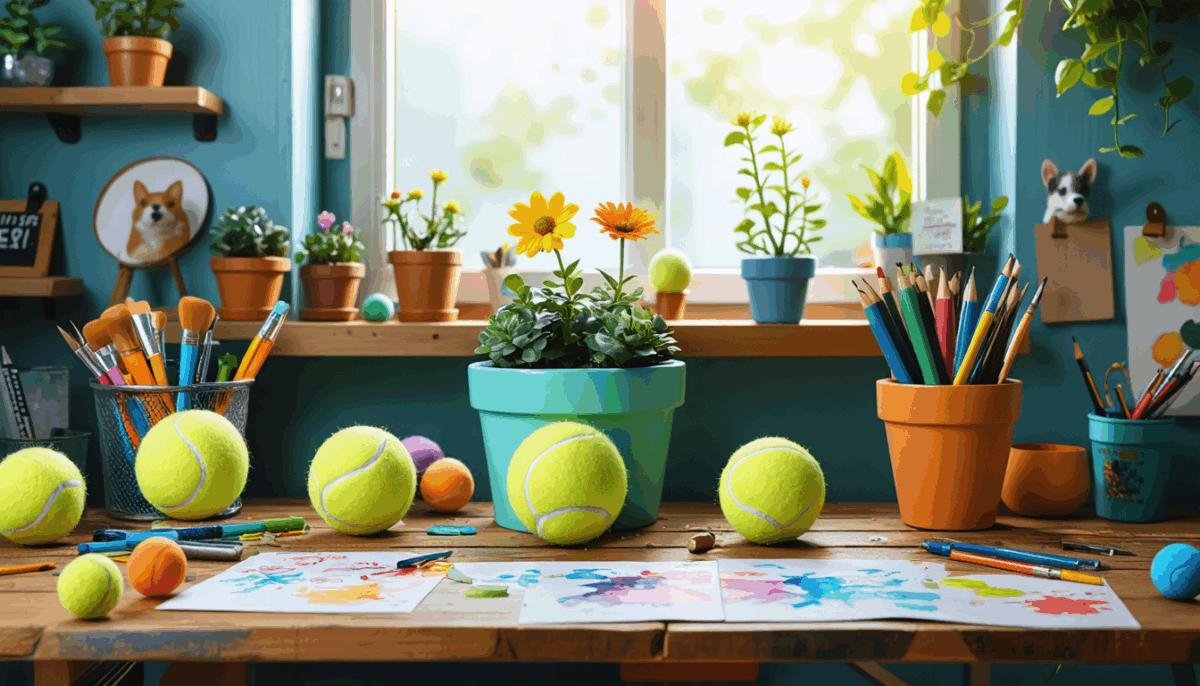 découvrez des astuces ingénieuses et faciles pour recycler vos vieilles balles de tennis et leur offrir une seconde vie utile à la maison, au bureau ou au jardin !