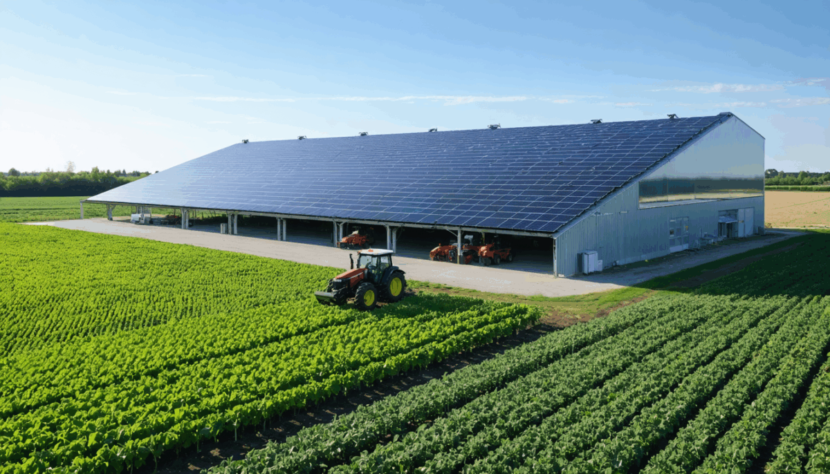 découvrez comment un hangar photovoltaïque d'arkolia energies peut optimiser votre exploitation agricole en produisant de l'énergie renouvelable tout en protégeant vos équipements.