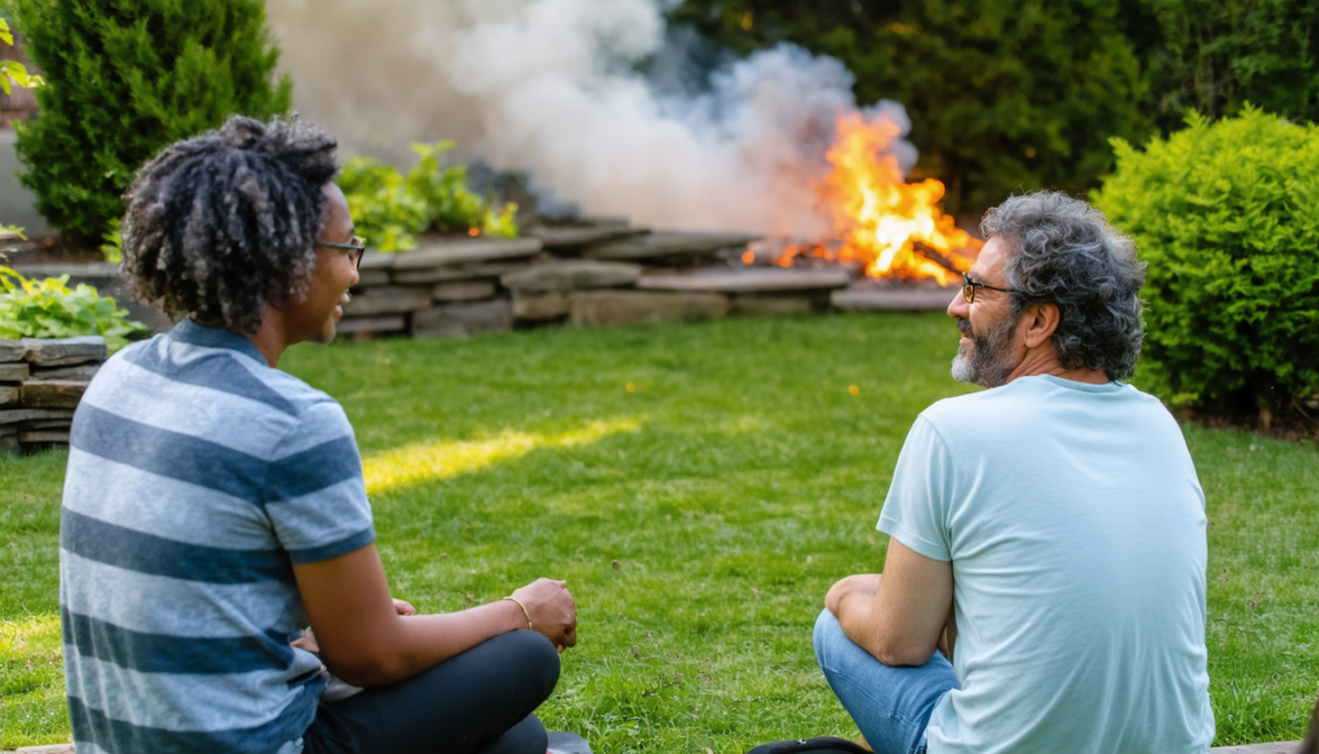 découvrez les démarches à suivre et vos droits lorsque votre voisin allume un feu dans son jardin pour assurer votre sécurité et préserver l'environnement.