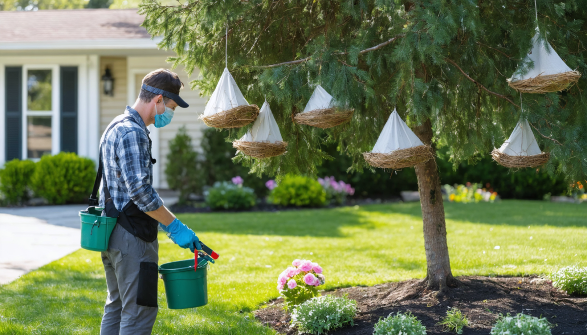 découvrez des conseils pratiques pour identifier, prévenir et éliminer les chenilles processionnaires dans votre jardin en toute sécurité.