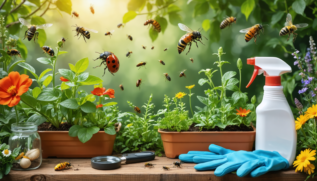 Maîtrisez les insectes de votre jardin : guide pratique