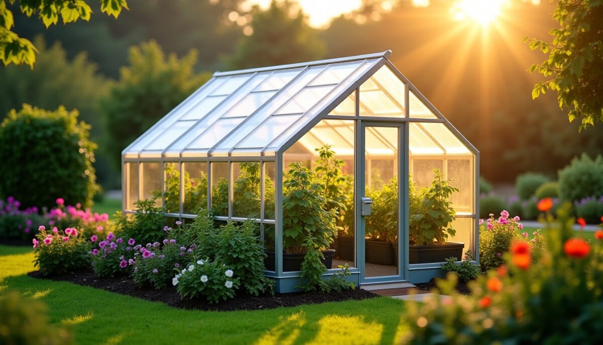 La serre de jardin en polycarbonate : une solution efficace pour protéger vos plantes ?