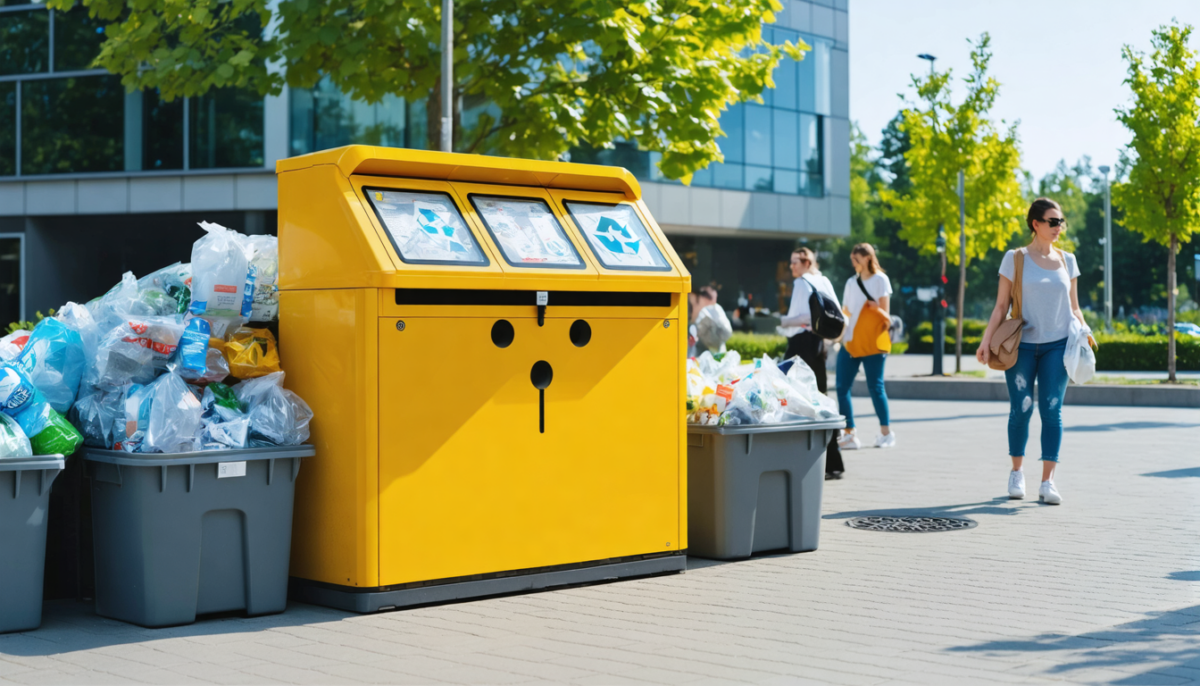 apprenez à optimiser votre espace de recyclage grâce à une poubelle jaune plus grande, pratique et facile à utiliser pour un tri efficace.
