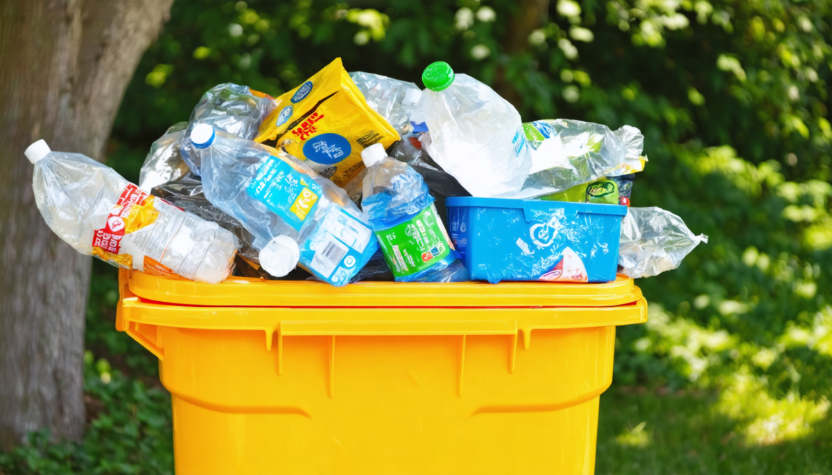 Optimisez votre recyclage adoptez la grande poubelle jaune — free download