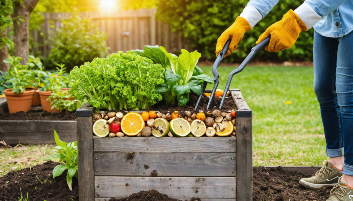 découvrez comment transformer facilement vos déchets domestiques en compost fertile grâce à notre guide pratique, pour un jardin écologique et nourri naturellement chez vous.