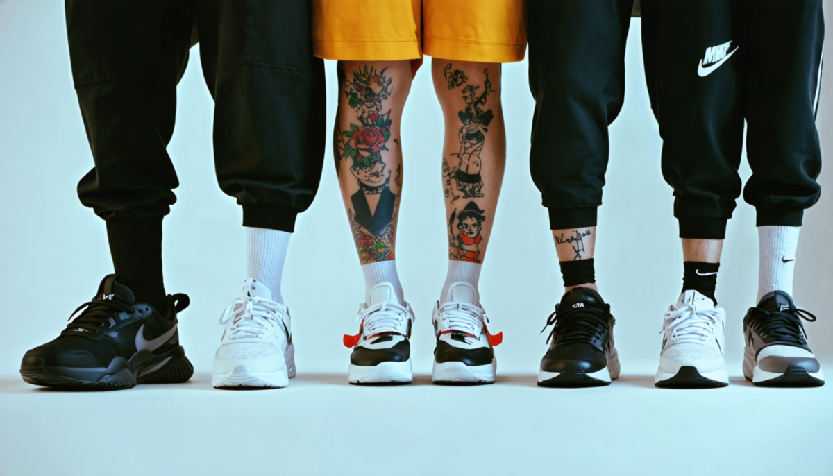 découvrez comment le sport est devenu une tendance majeure sur instagram à travers l'évolution des baskets, des tatouages et du fitness.