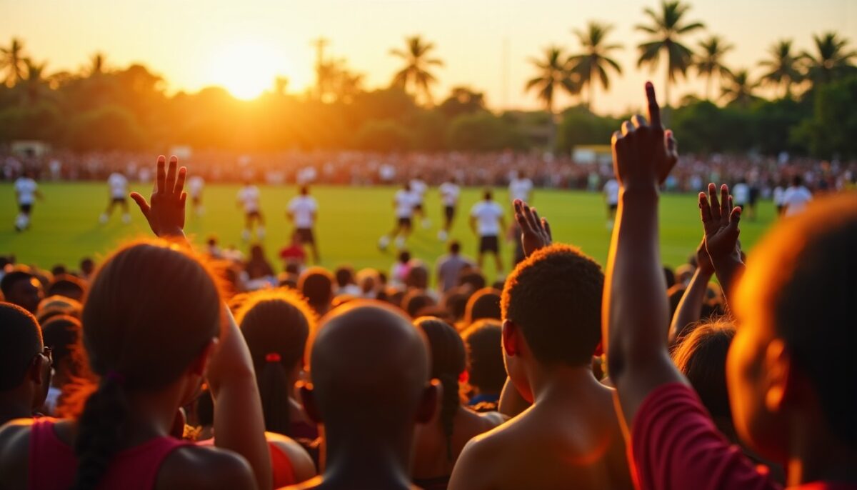 La symbiose entre musique et sport : des concerts illuminent les tournois en RDC