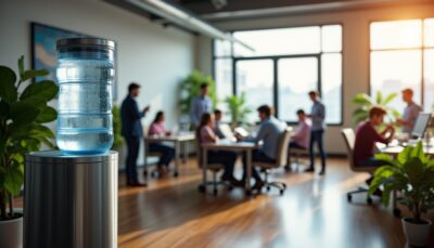 Fournir de l'eau au bureau : une mesure indispensable facile à instaurer