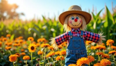 Guide pratique pour créer un épouvantail efficace et facile à fabriquer dans votre jardin